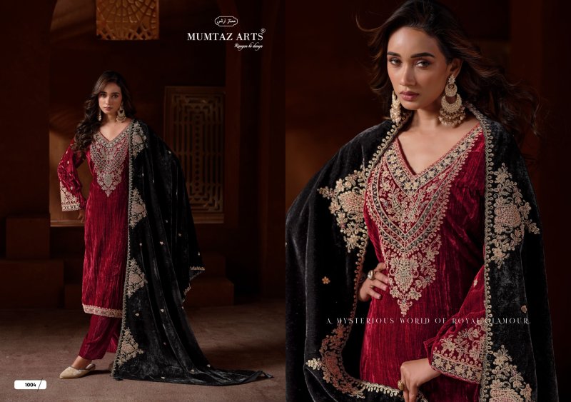 Raaz By Mumtaz Arts Crush Velvet Salwar Kameez 